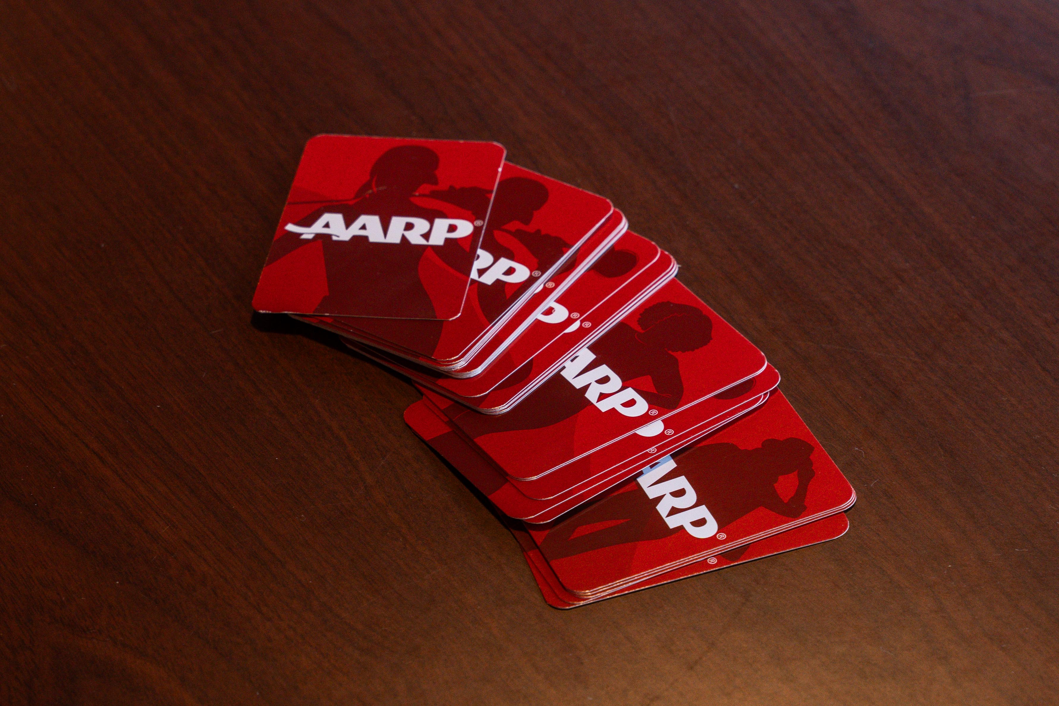 AARP membership cards