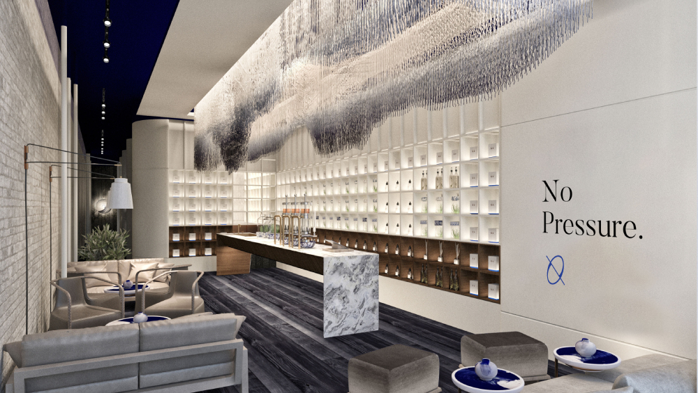ORA lounge interior — No Pressure.
